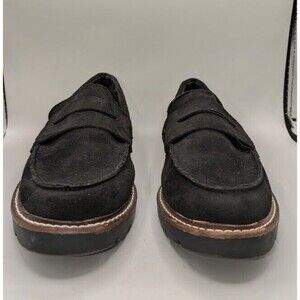 Anne Klein Women's Emmylou Penny Loafer Black Size 7.5 M